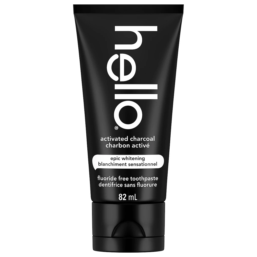 Epic Whitening Fluoride Free Charcoal Toothpaste, Mint