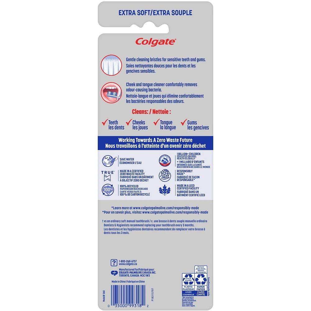 360 Sensitive Pro-Relief Toothbrush, Extra Soft