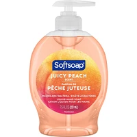 Softsoap Juicy Peach liquid hand soap 7.5oz (221ml)