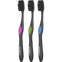 Colgate 360 Charcoal Toothbrush, Adult Soft Toothbrushes