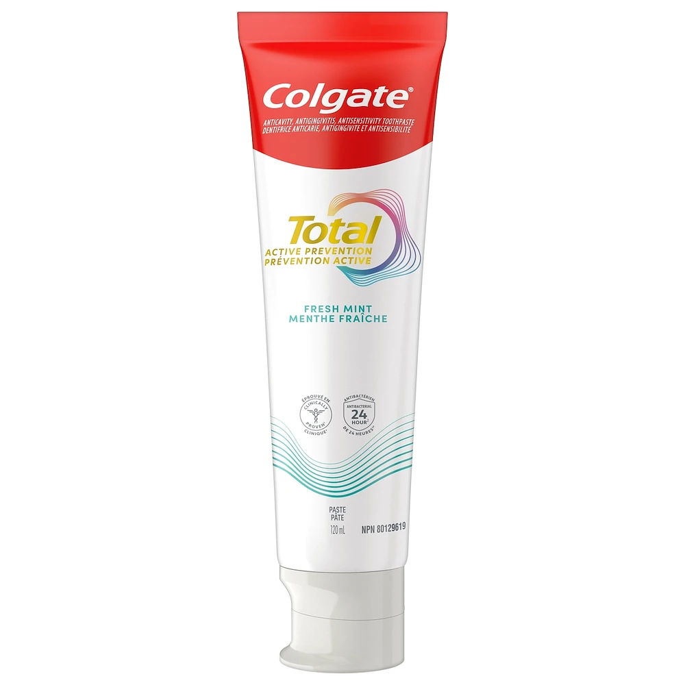 Total Prevention Active Dentifrice Menthe Fraîche