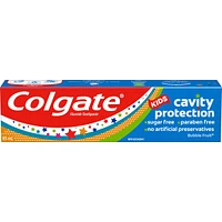 Colgate Kids Cavity Protection Toothpaste, Bubble Fruit Flavor, 95 mL