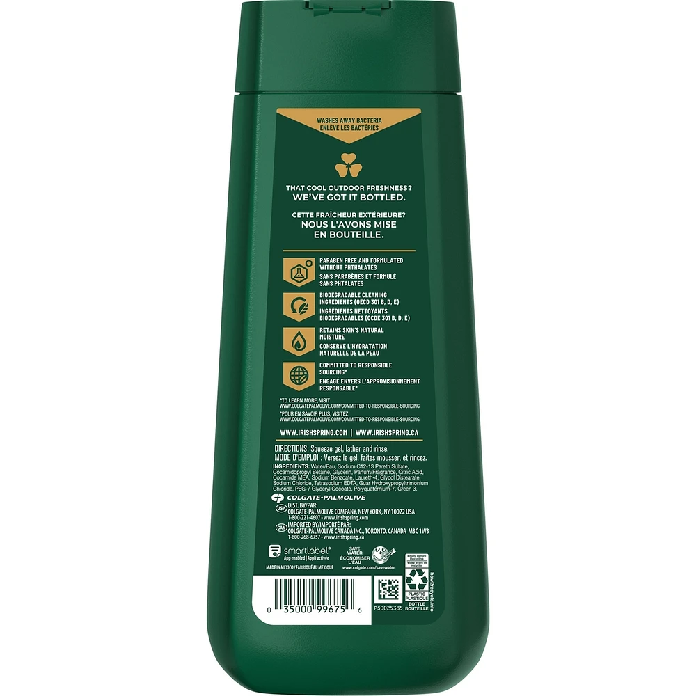 Irish Spring 5-in-1 Body Wash for Men, 591 mL