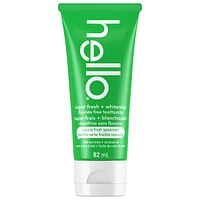 Super Fresh Whitening Fluoride Free Toothpaste, Spearmint