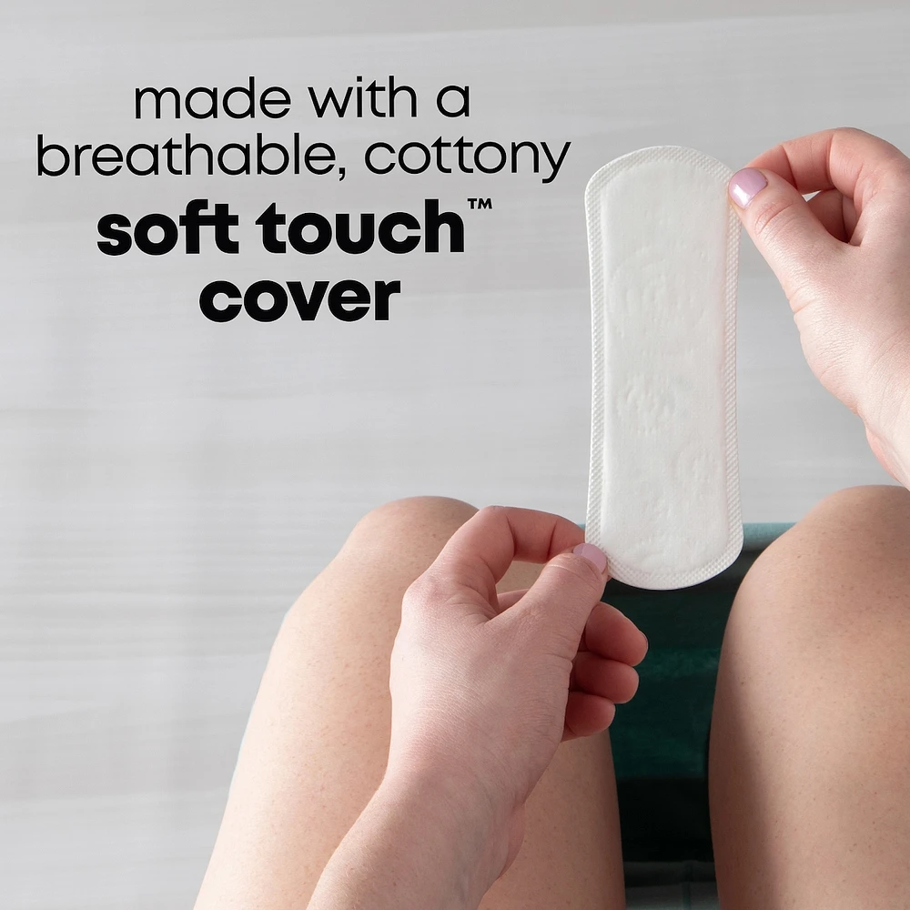 Clean & Secure Panty Liners, Light Absorbency