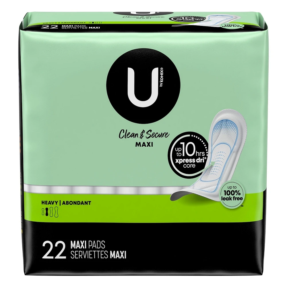 Clean & Secure Maxi Pads