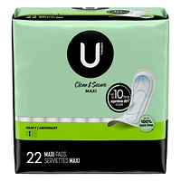 Clean & Secure Maxi Pads