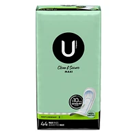 Serviettes maxi Clean & Secure, absorption élevée