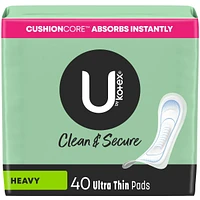 Clean & Secure Ultra Thin Pads