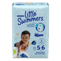 Little Swimmers Swim Diapers, Size 5-6 Large