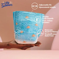 Little Swimmers Swim Diapers, Size 5-6 Large