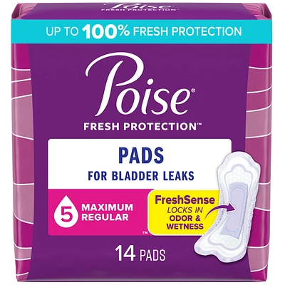Incontinence Pads, Maximum Absorbency