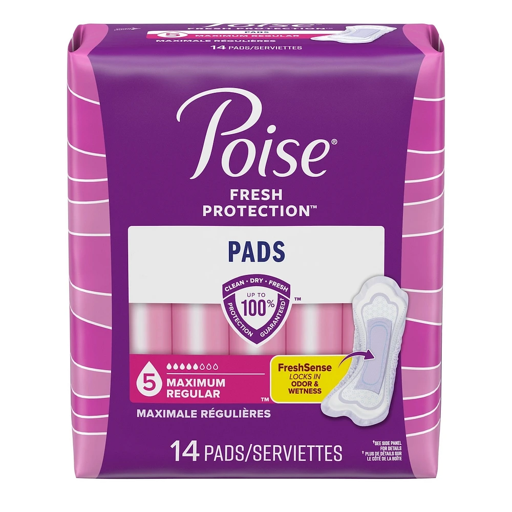 Incontinence Pads, Maximum Absorbency