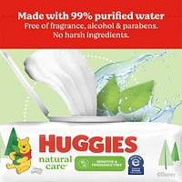 Natural Care Sensitive Baby Wipes, Unscented
