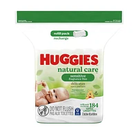 Natural Care Sensitive Baby Wipes, Unscented
