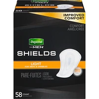 Incontinence Shields for Men, Light Absorbency