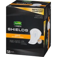 Incontinence Shields for Men, Light Absorbency