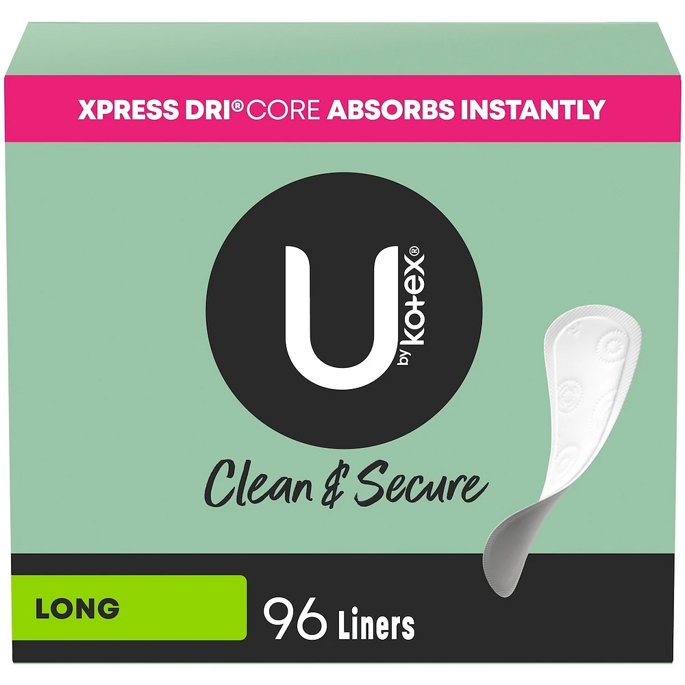 Clean & Secure Panty Liners, Light Absorbency