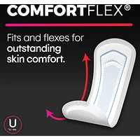 Lightdays Plus Panty Liners, Regular Length, 80 ct