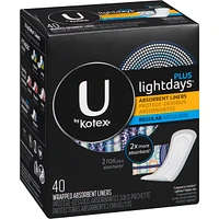 Lightdays Plus Liners, Regular, Fragrance-Free