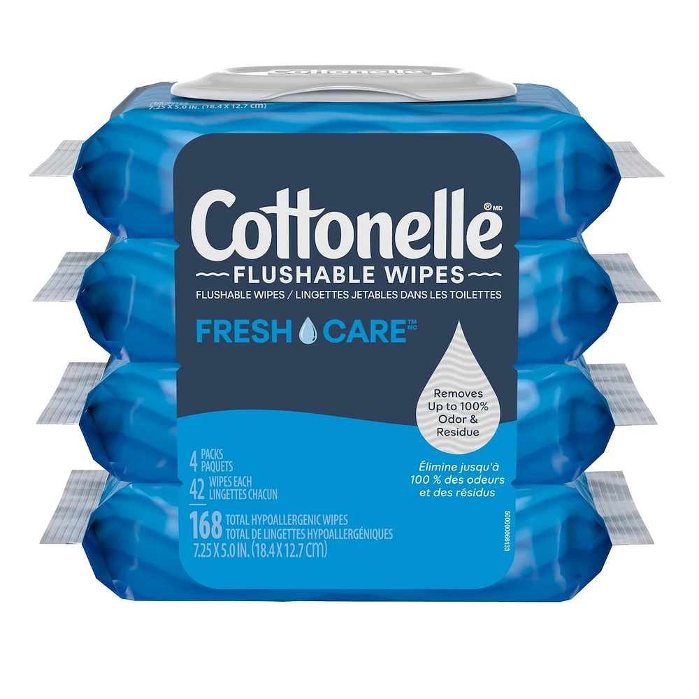Lingettes jetables dans les toilettes