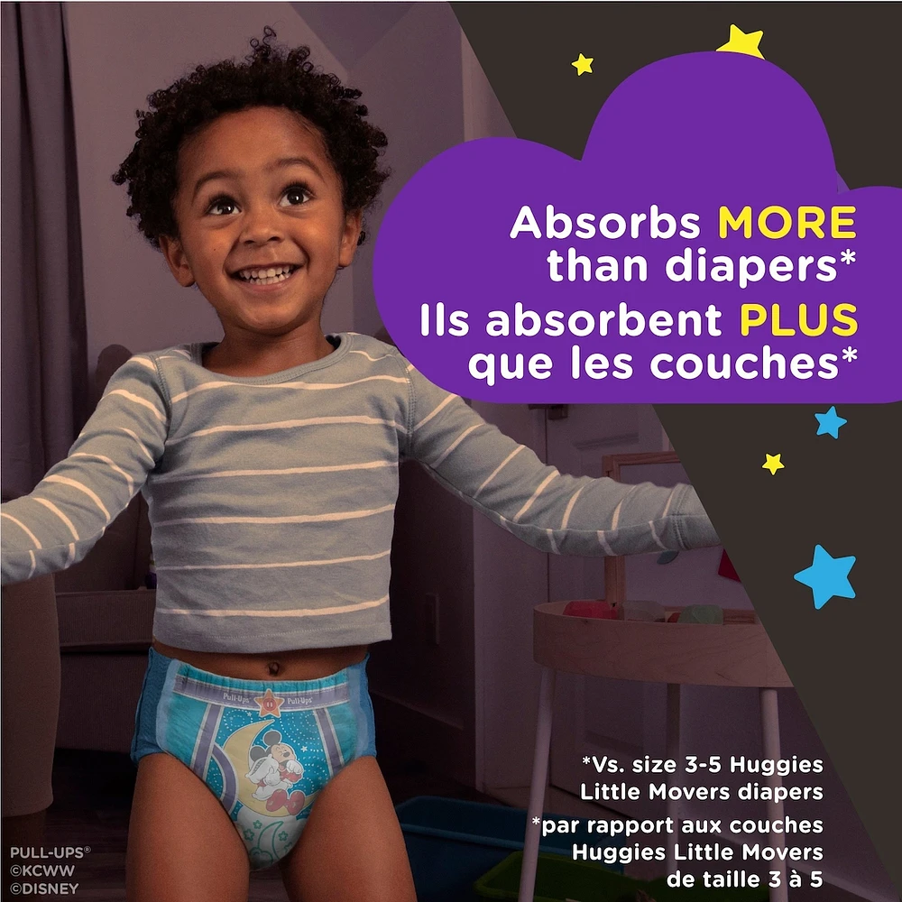 Pull-Ups Boys' Night-Time Potty Training Pants, 2T-3T, 68 Ct