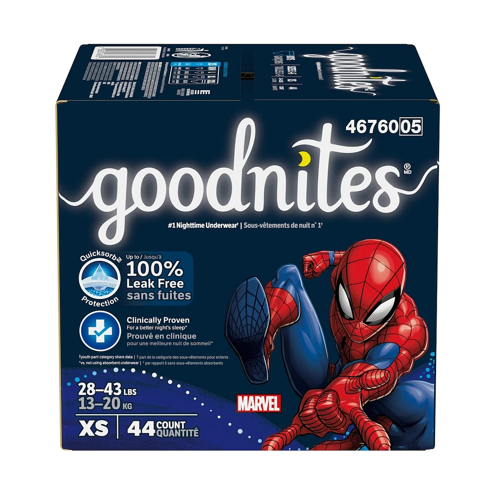 Boys' Nighttime Bedwetting Underwear