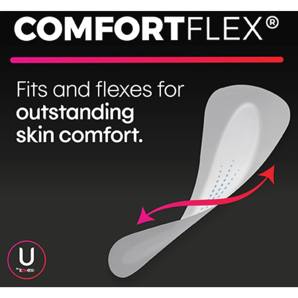 Barely There Thin Panty Liners, Light Absorbency, Long, 90 ct