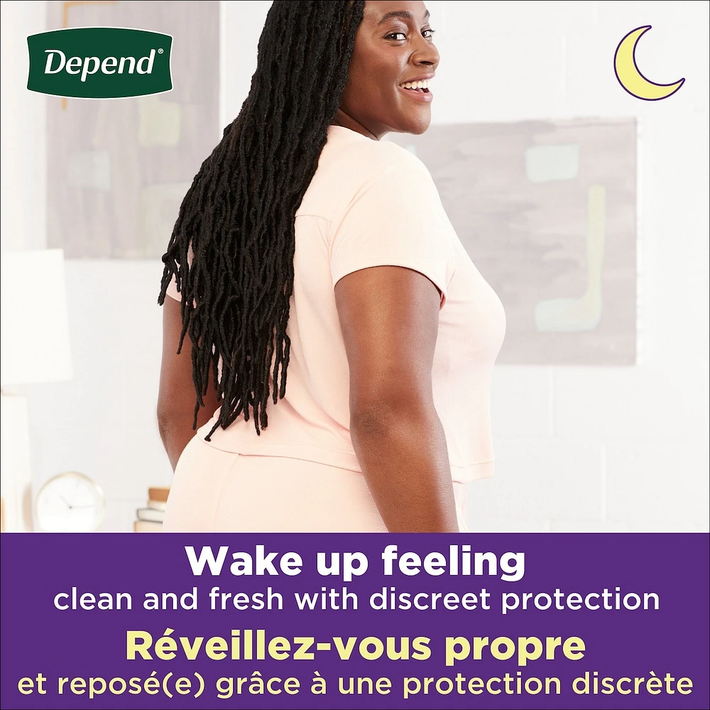 Night Defense Incontinence Underwear for Women, Overnight