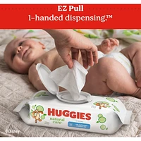 Natural Care Refreshing Baby Wipes, Scented, 3 Flip-Top Packs