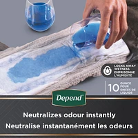 Depend Real Fit Incontinence Underwear for Men, Disposable, Maximum Absorbency, Small/Medium, Grey