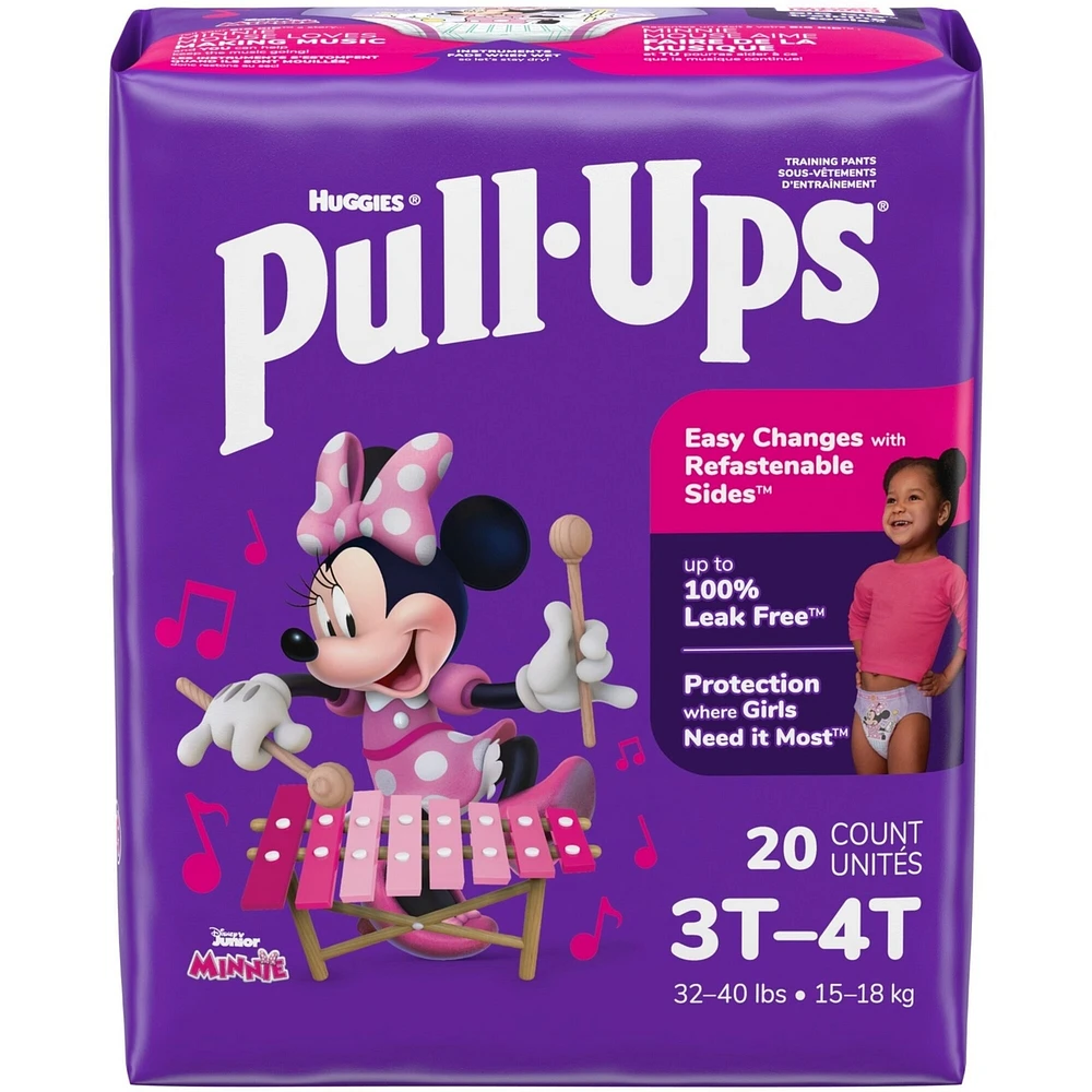 Girls' Potty Training Pants, 3T-4T (32-40 lbs)