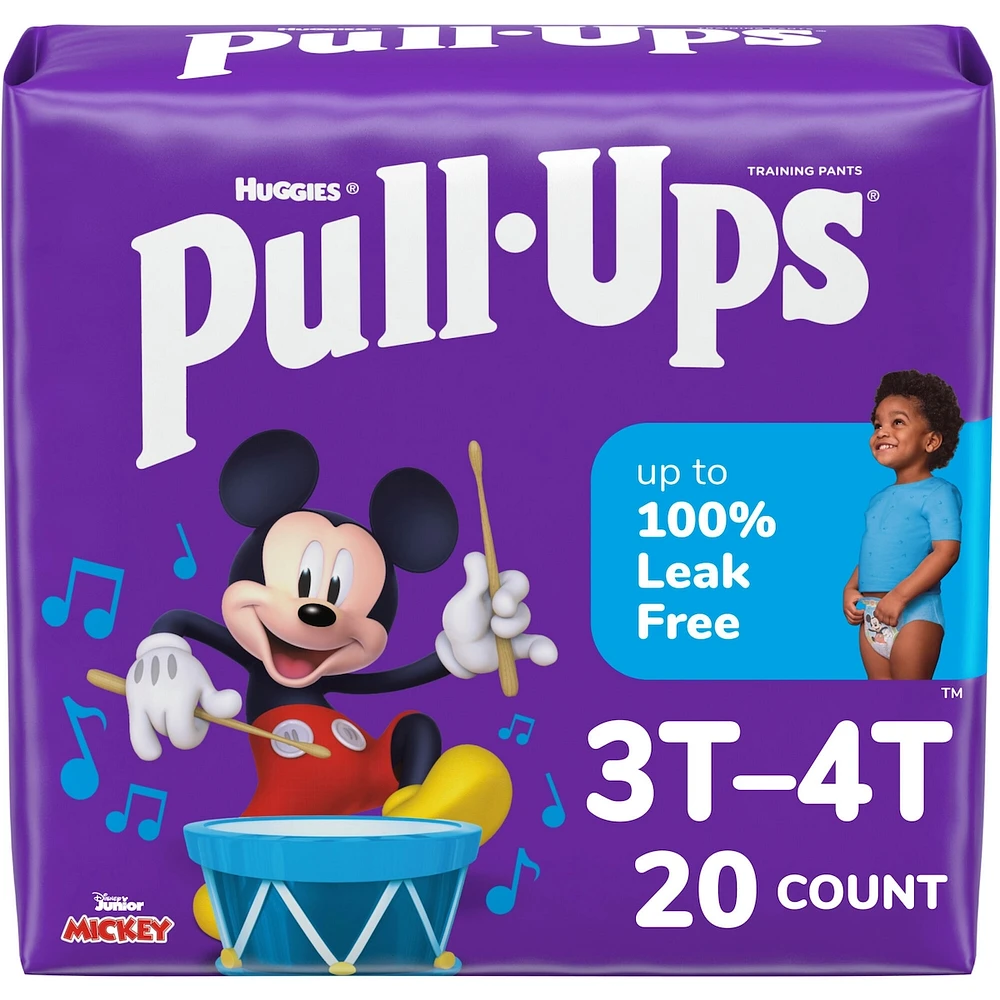 Boys' Potty Training Pants, 3T-4T (32-40 lbs)