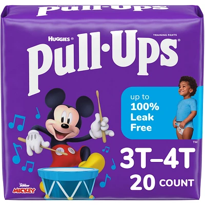 Boys' Potty Training Pants, 3T-4T (32-40 lbs)