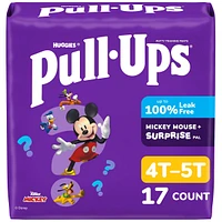 Boys' Potty Training Pants, 4T-5T (38-50 lbs)