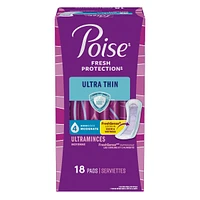 Ultra Thin Incontinence Pads, Moderate Absorbency, Regular Length