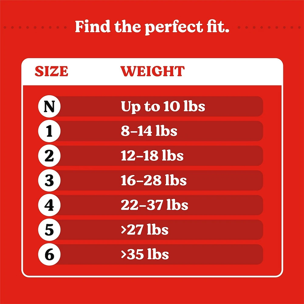 Snug & Dry Baby Diapers, Size 6 (35+ lbs)