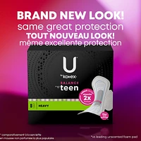 Teen Ultra Thin Feminine Pads with Wings, Extra Absorbency, 28 ct