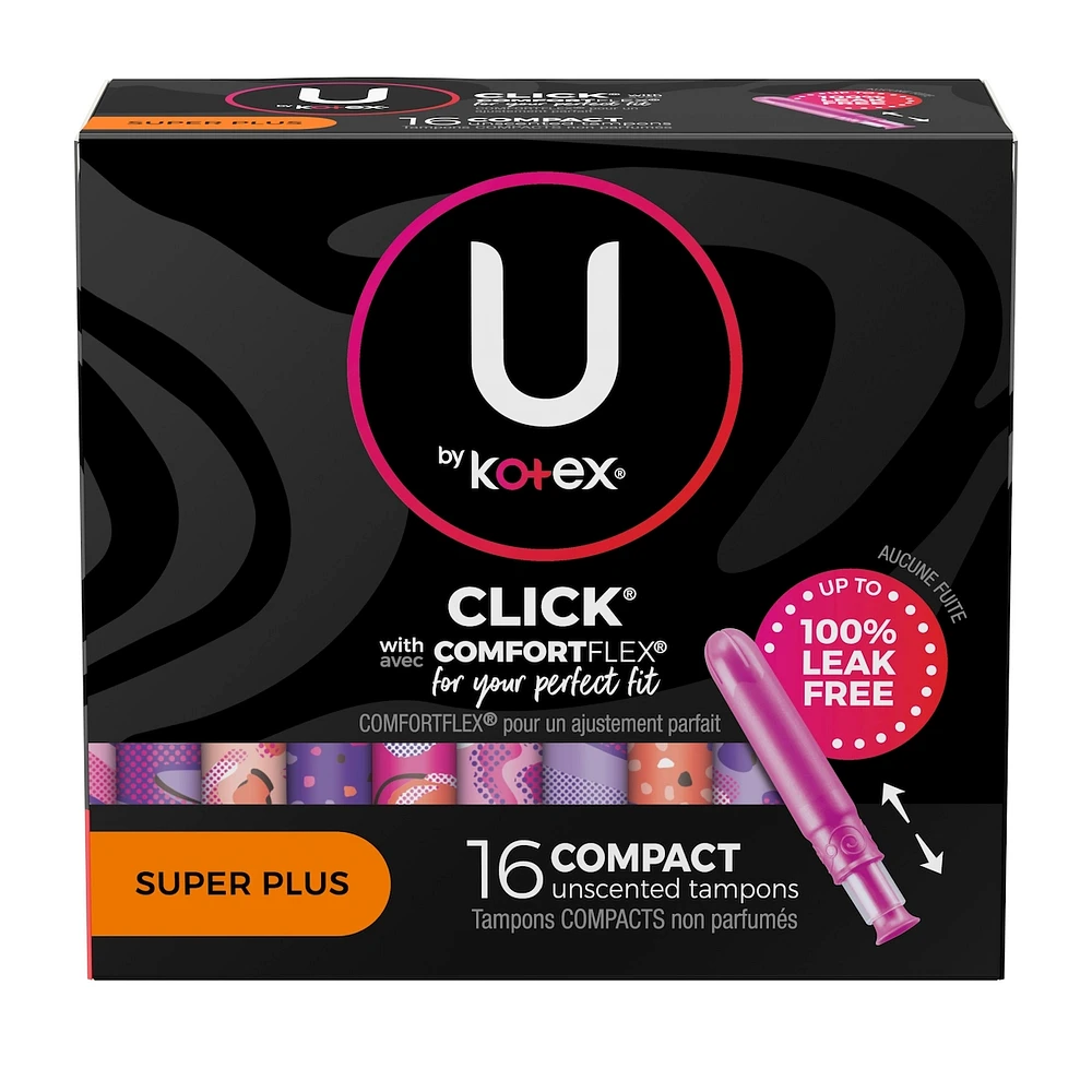 Click Compact Tampons, Super Plus