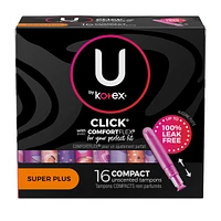 Click Compact Tampons, Super Plus