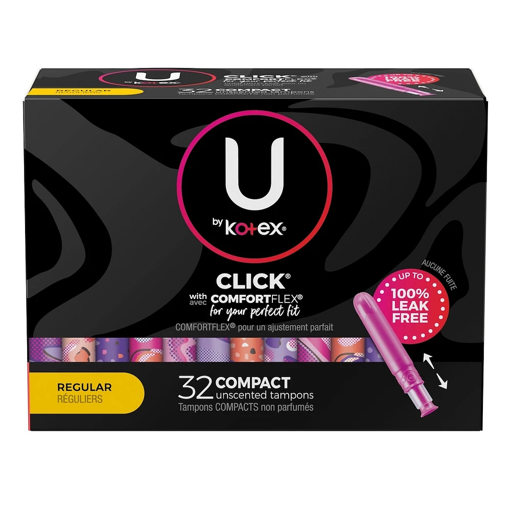 Click Compact Tampons, Regular