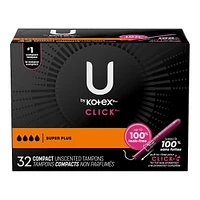 Click Compact Tampons, Super Plus