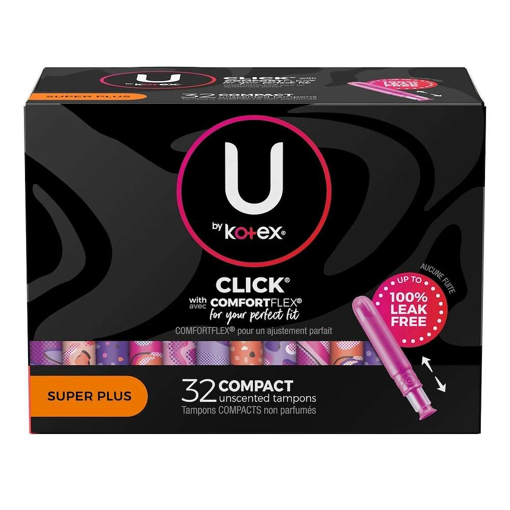 Click Compact Tampons, Super Plus
