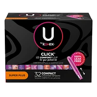 Click Compact Tampons, Super Plus