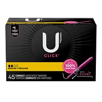 Click Compact Tampons, Regular