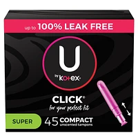 Click Compact Tampons, Super