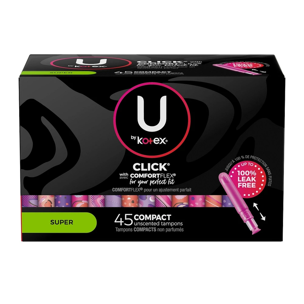 Click Compact Tampons, Super