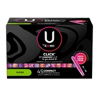 Click Compact Tampons, Super