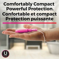 Click Compact Multipack Tampons, Regular/Super, 30 ct