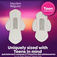 Teen Ultra Thin Feminine Pads with Wings, Overnight, 24 ct